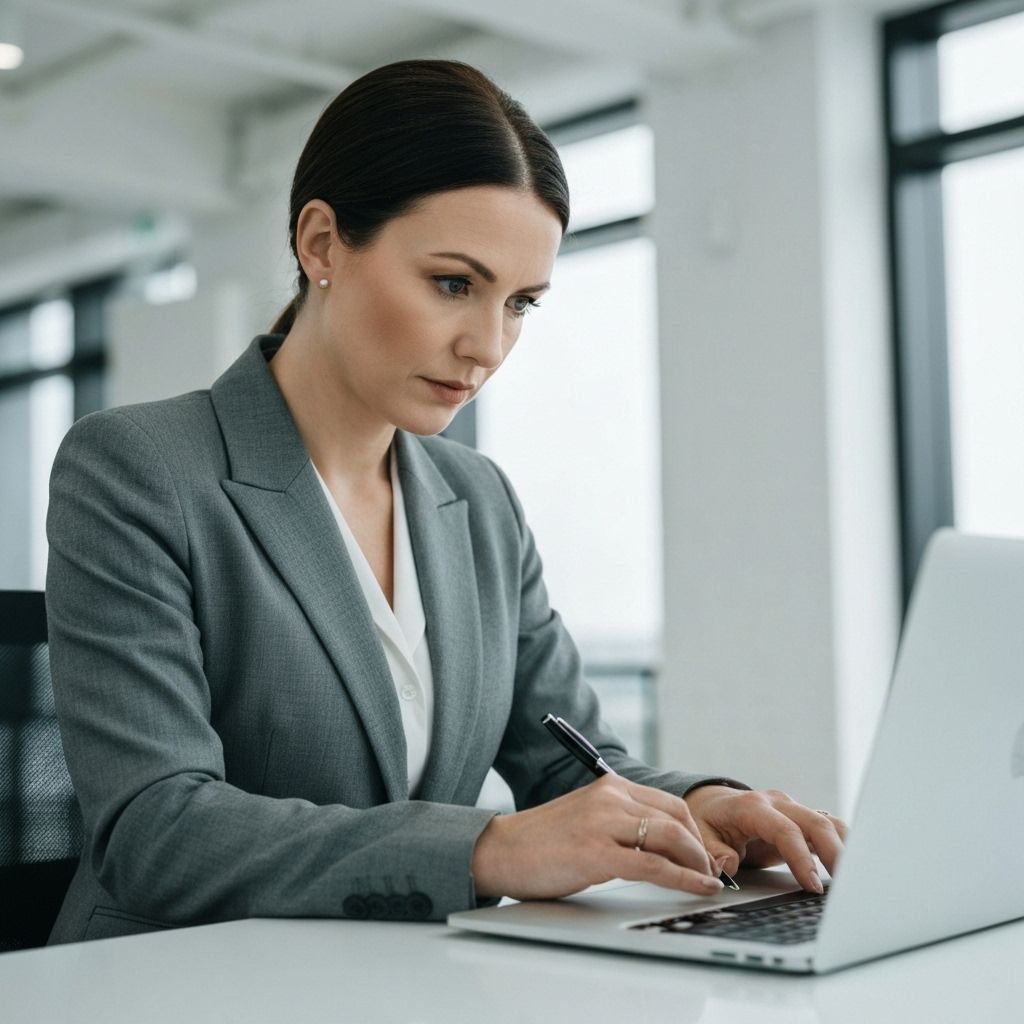 Complete secure application form